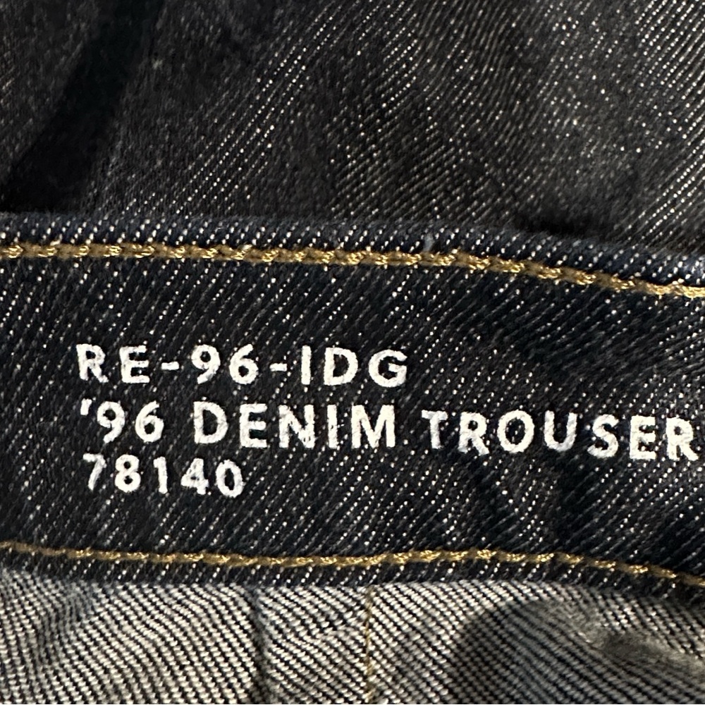 EUC J. Crew Dark Blue Wash Wide Leg Denim Trousers - Picture 5 of 5